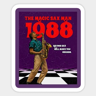 The Magic Sax Man Sticker